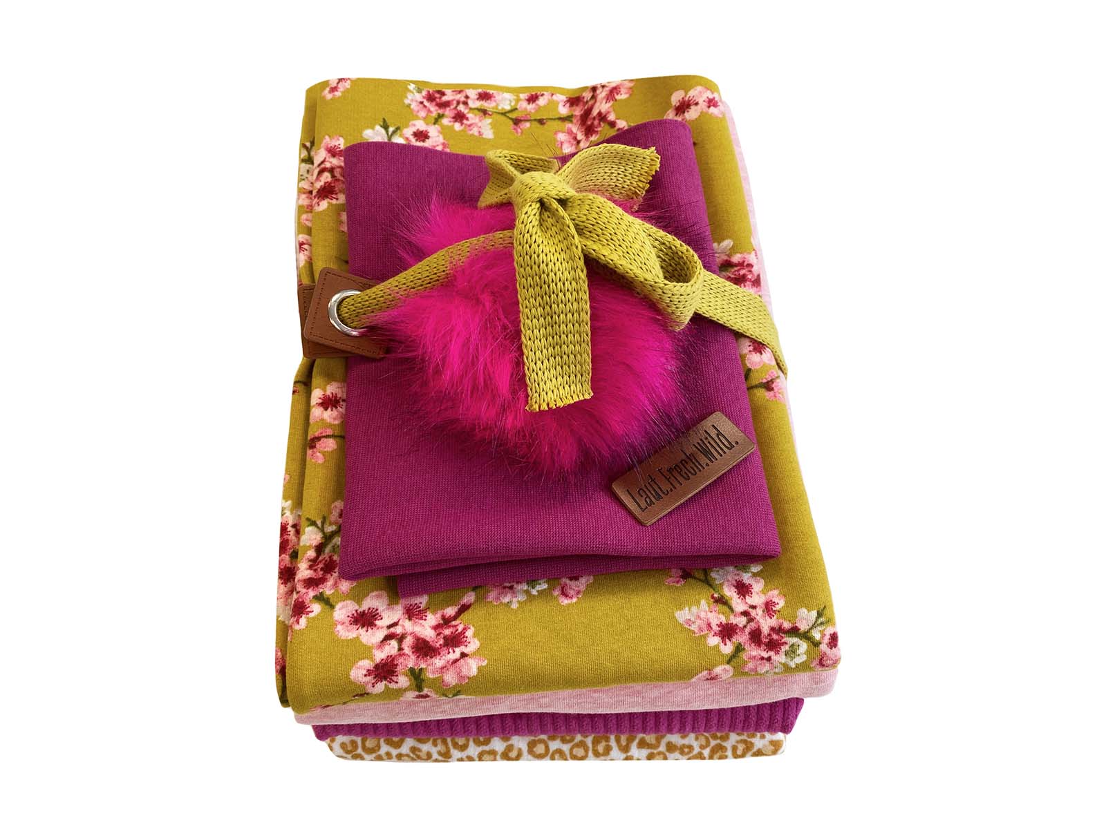 Stoffpaket Mini - Pink and Yellow