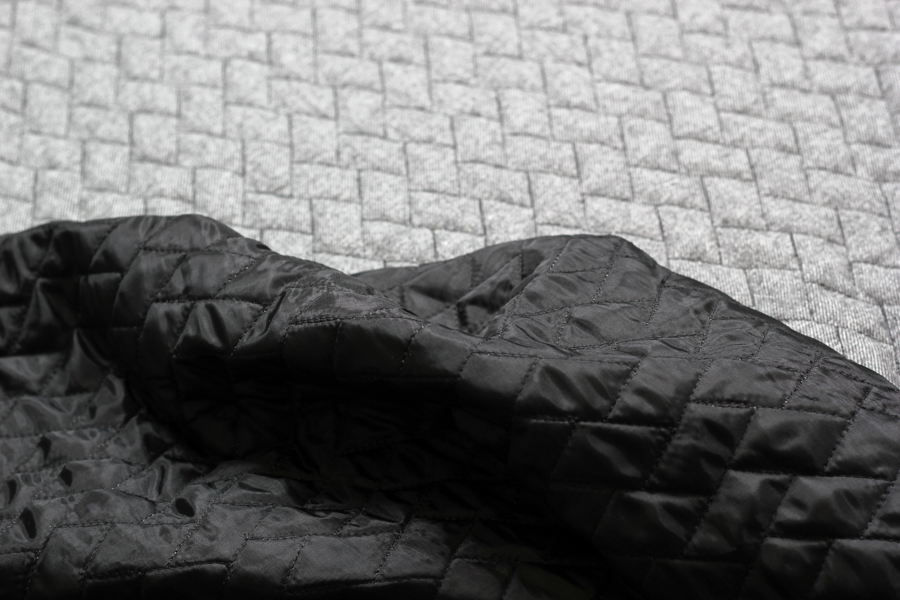 Steppstoff "Augustin" grau | Swafing    Steppstoff "Augustin" grau | Swafing