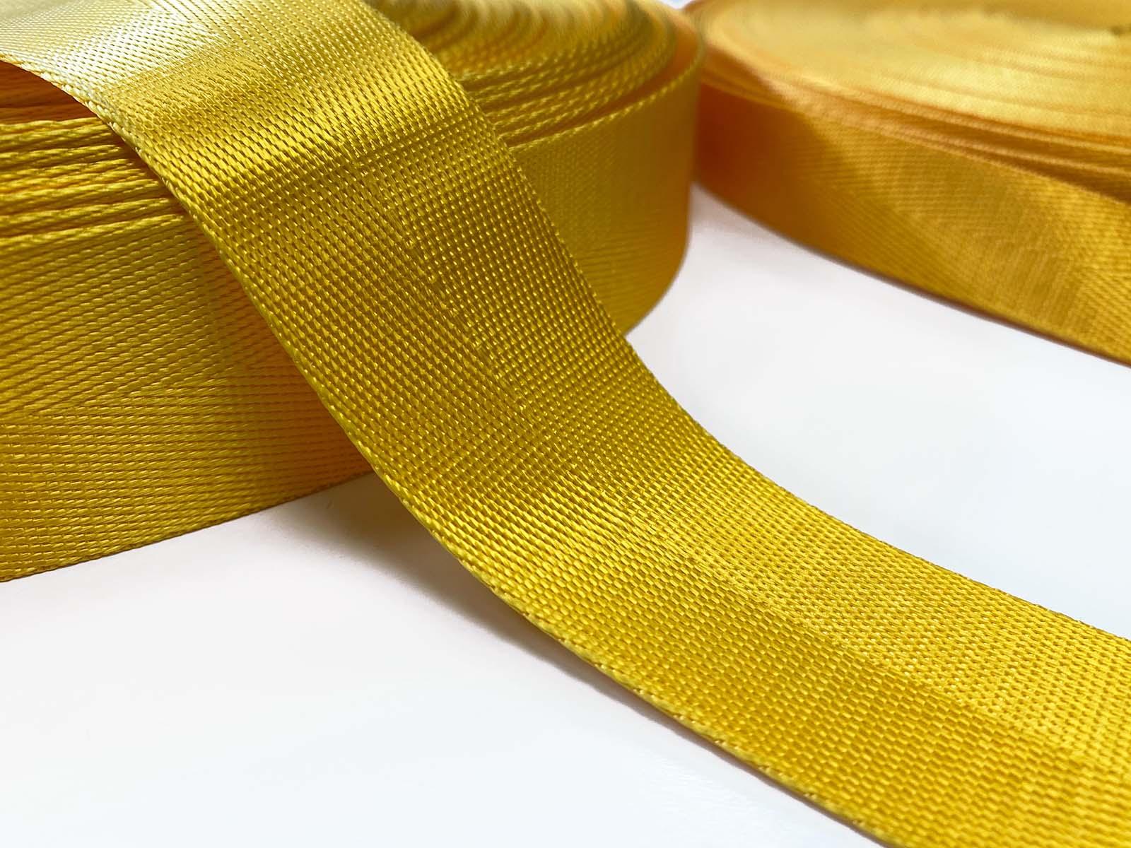 Nylon Gurtband gelb Nylon Gurtband gelb