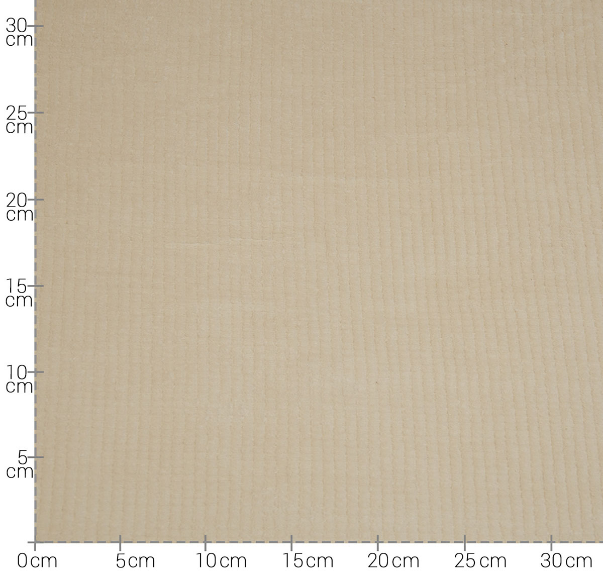 Waffeljersey mit Samt-Touch - Trapani in beige - Hilco