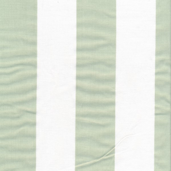 Wachstuch - Oilcloth Stripe Giant Dusty Mint von Au Maison