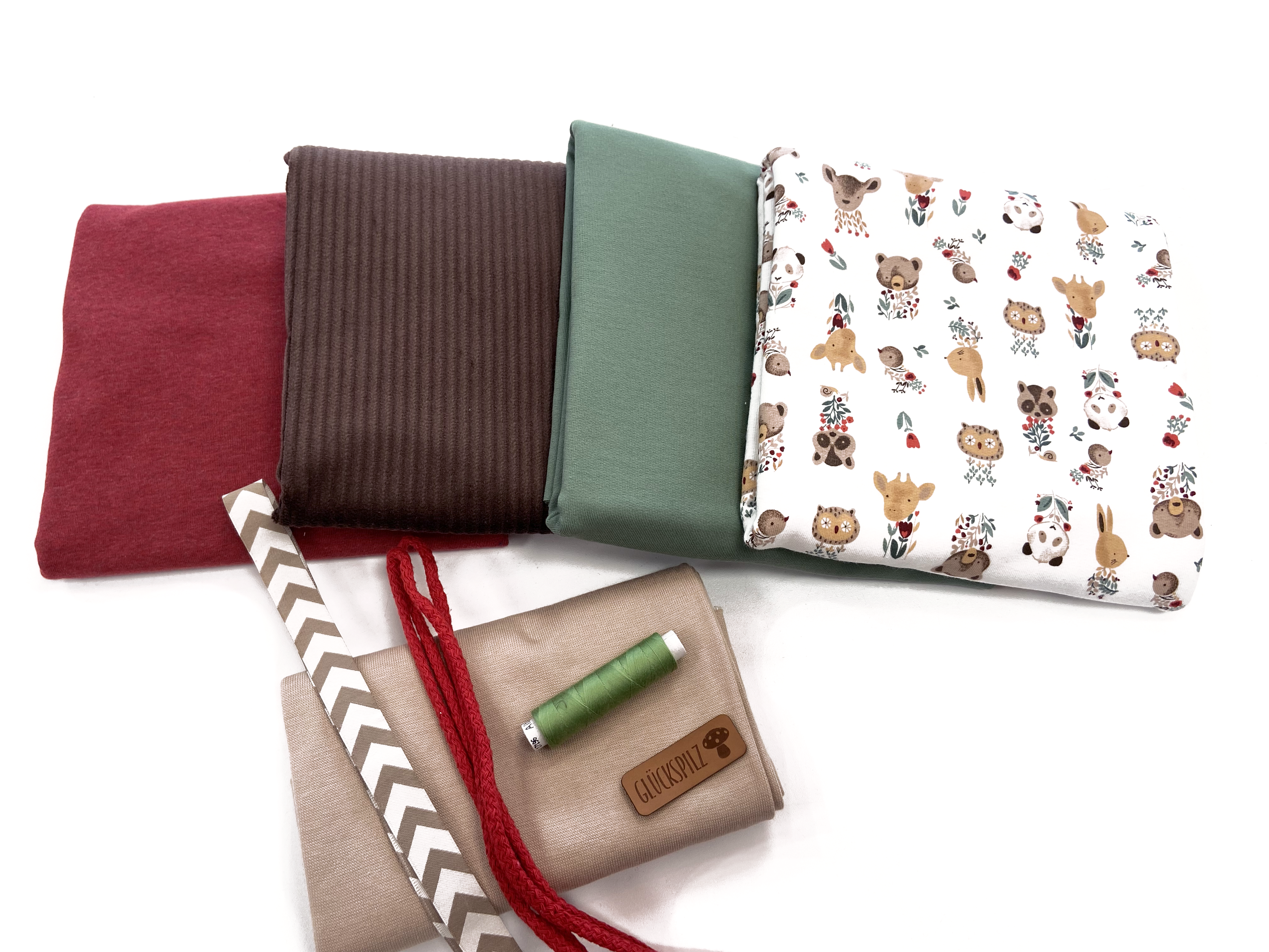 Stoffpaket Mini - Animals Fall Stoffpaket Mini - Animals Fall