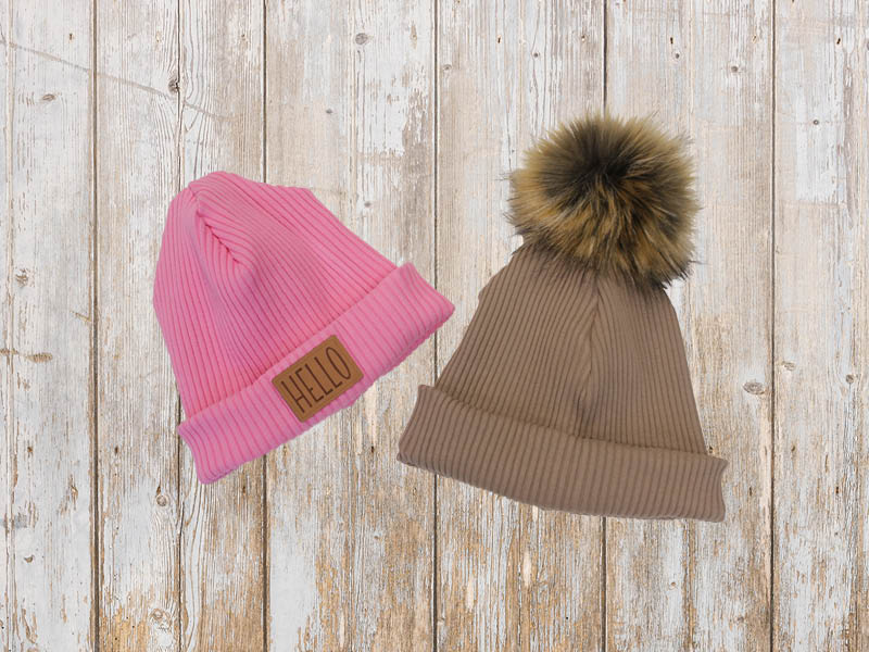 DIY Hipster Beanie-Set