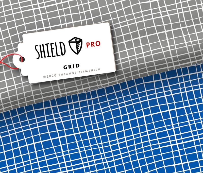 Shield Pro - Grid von Hamburger Liebe & Albstoffe - antimikrobiell