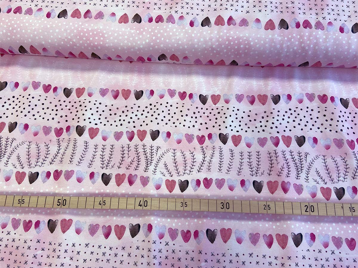 Jersey - "Hearts" in rosa | Hilco Jersey - "Hearts" in rosa | Hilco