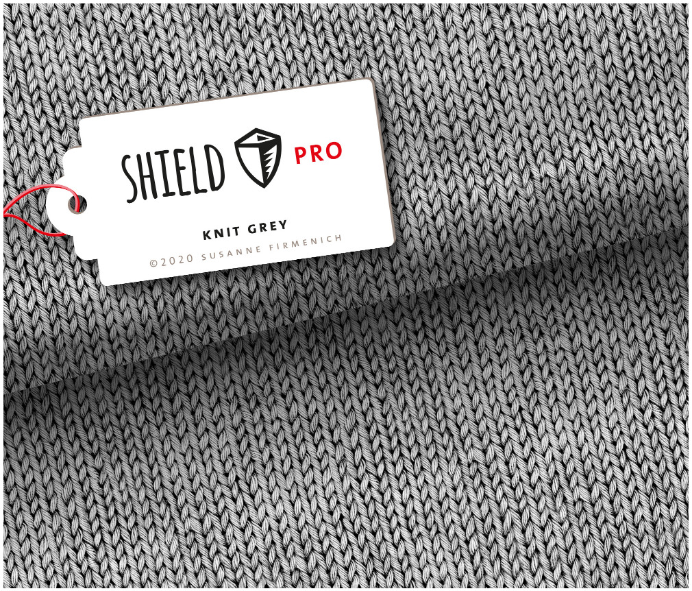 Jersey Shield Pro - Knit Grey | Hamburger Liebe & Albstoffe  Jersey Shield Pro - Knit Grey | Hamburger Liebe & Albstoffe