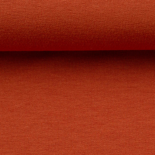 Angerauter French Terry in terracotta | Swafing