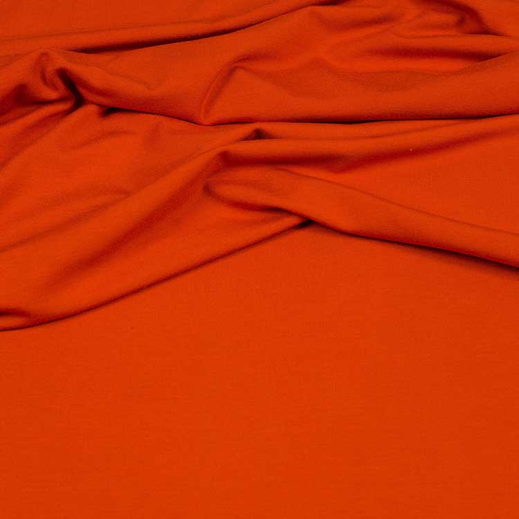 Viskose Jersey - Vi-El-Jersey in orange von Hilco  Viskose Jersey - Vi-El-Jersey in orange von Hilco