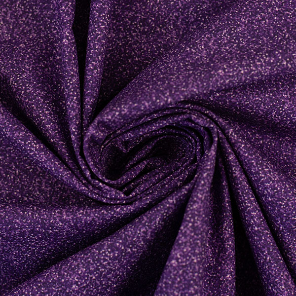 Glitter Webware Baumwolle in lila - Swafing