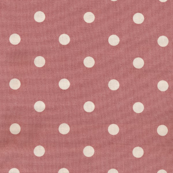 Wachstuch - Oilcloth Dots Big-Canyon Rose | Au Maison   Wachstuch - Oilcloth Dots Big-Canyon Rose | Au Maison