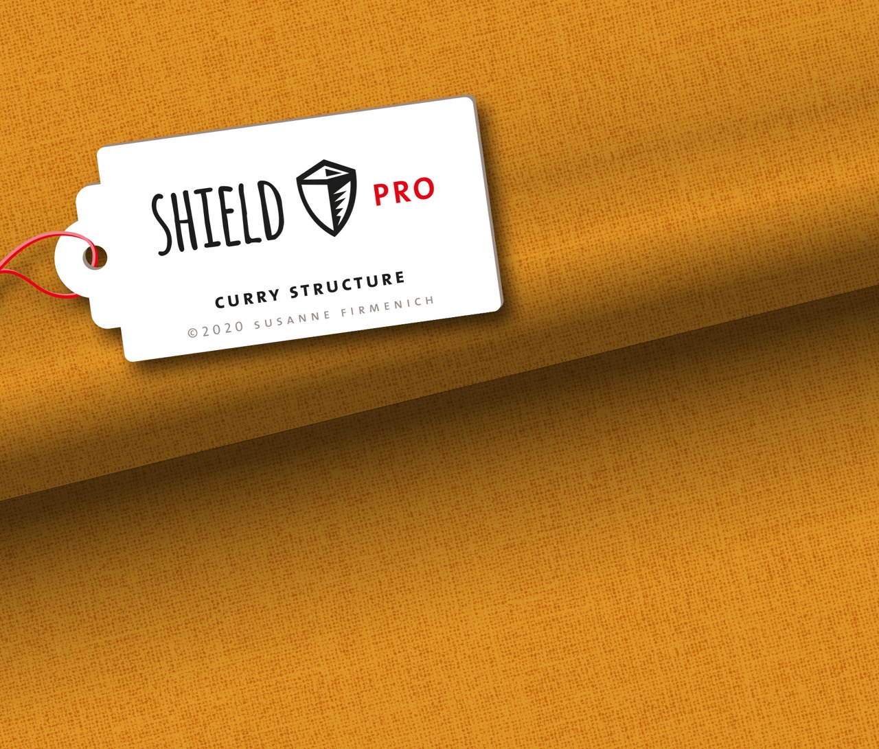 Jersey Shield Pro - Uni Structure in curry - Hamburger Liebe & Albstoffe  Jersey Shield Pro - Uni Structure in curry - Hamburger Liebe & Albstoffe