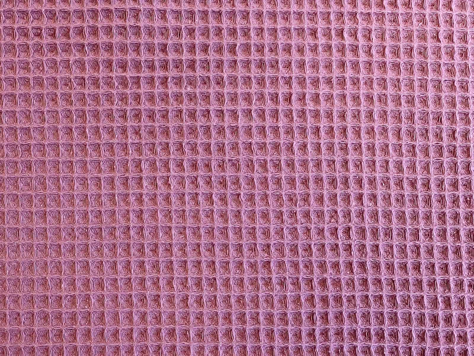 Waffelpiqué - pink