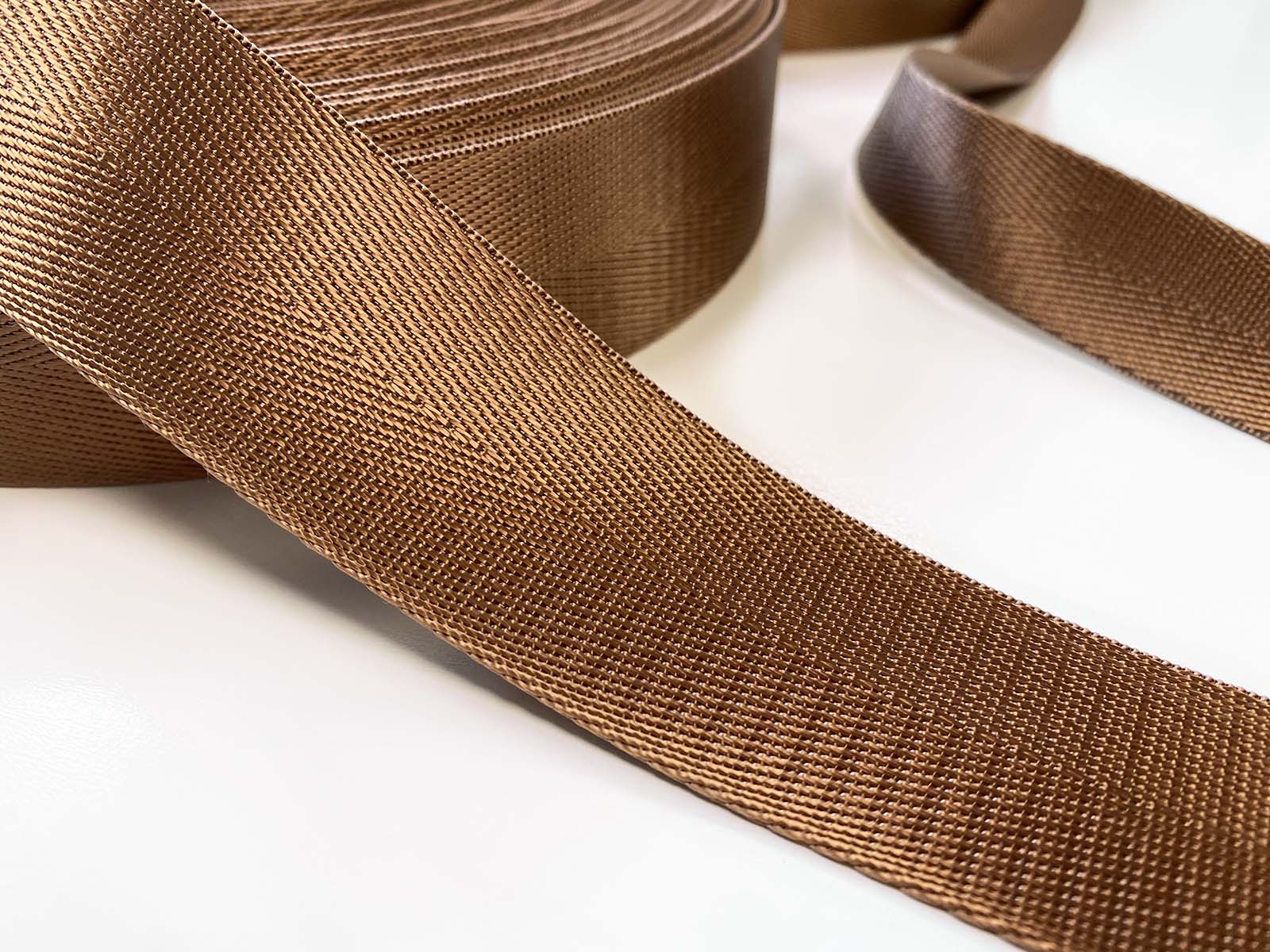 Nylon Gurtband braun Nylon Gurtband braun
