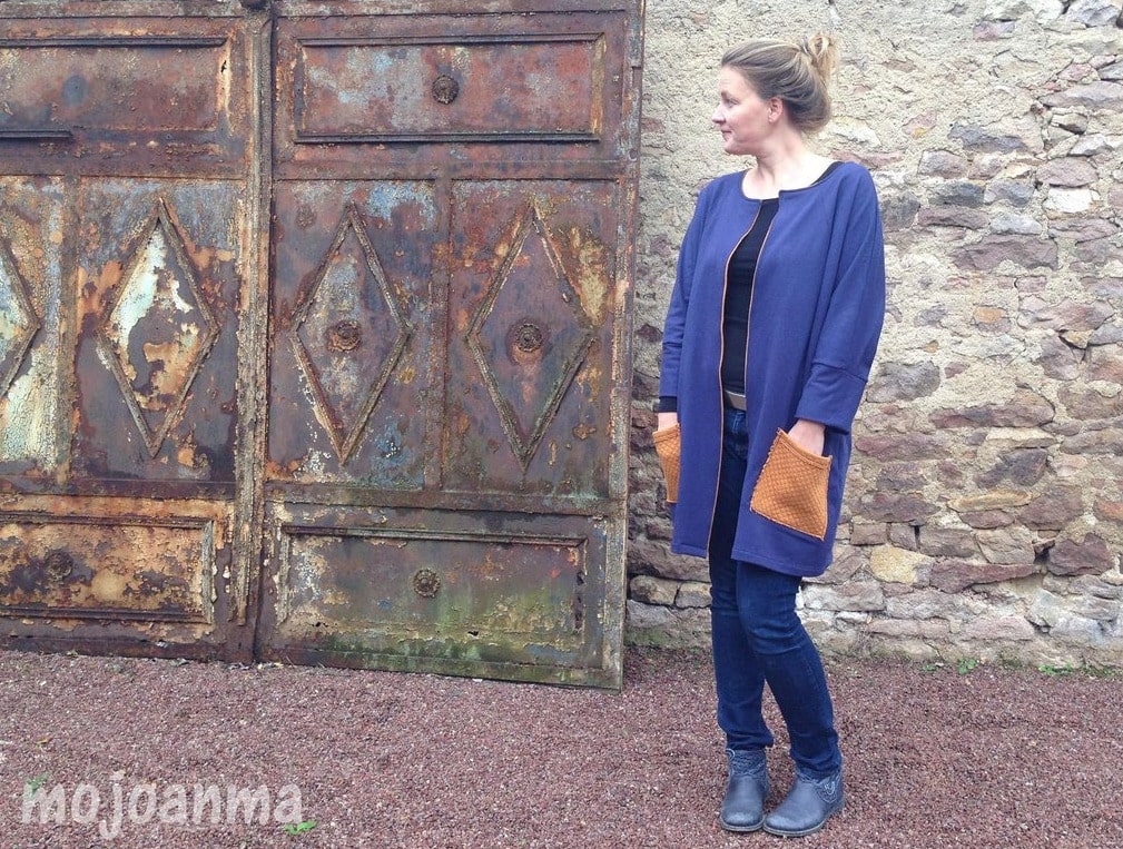 HEDI NÄHT Frau AVA Mantel Cardigan Damen Papierschnittmuster HEDI NÄHT Frau AVA Mantel Cardigan Damen Papierschnittmuster