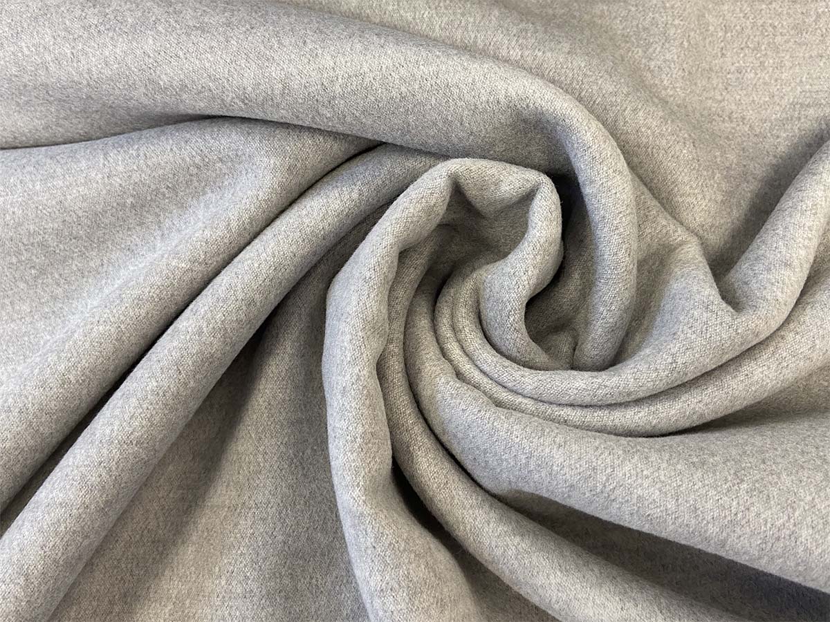 Mantelstoff - Softcoat in hellgrau Mantelstoff - Softcoat in hellgrau