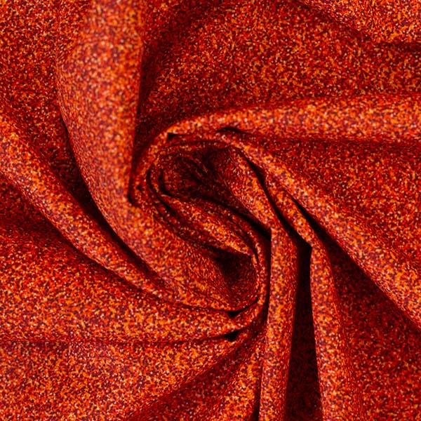 Glitter Webware Baumwolle in orange - Swafing