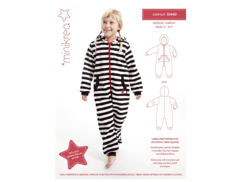 MINIKREA Jumpsuit Papierschnittmuster MINIKREA Jumpsuit Papierschnittmuster