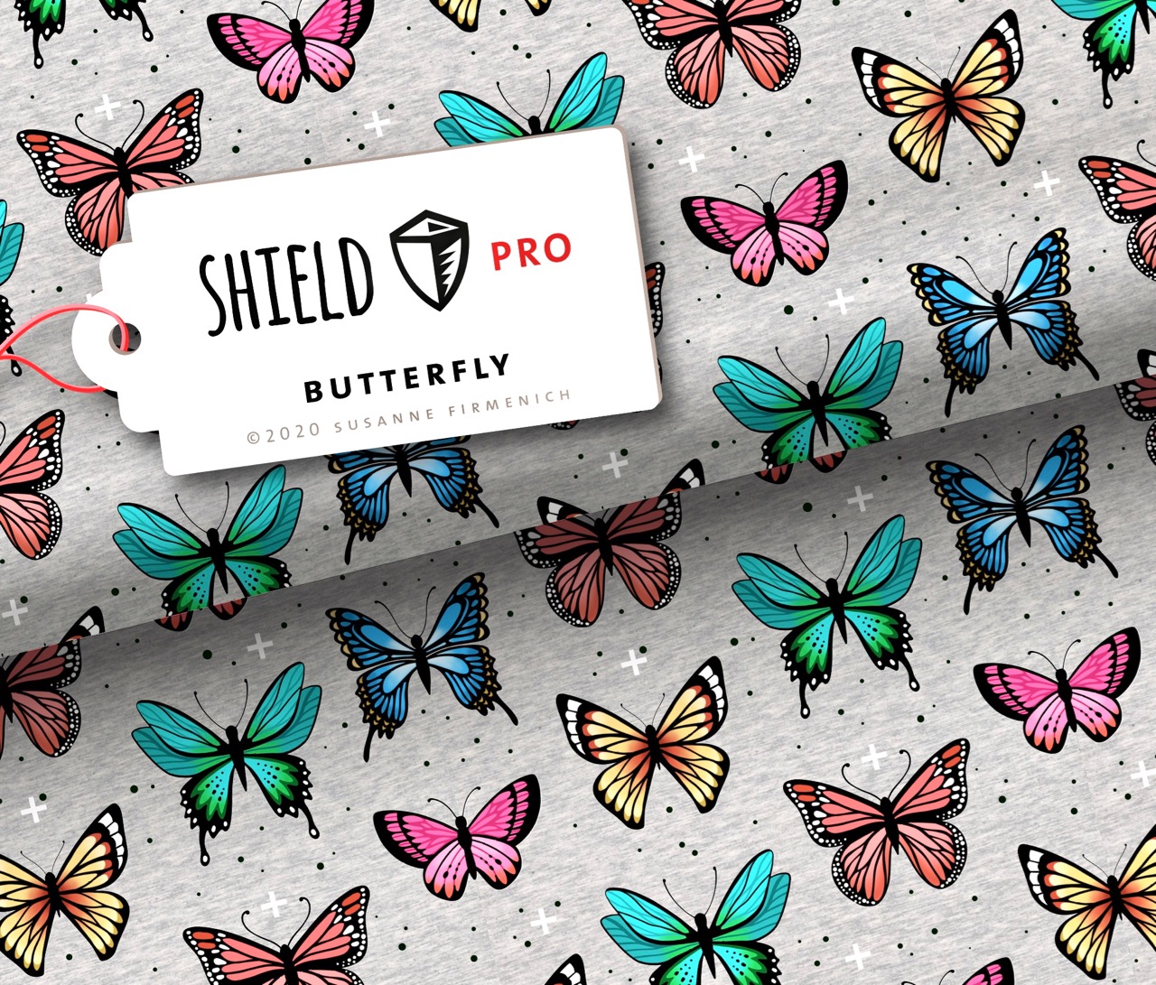 Shield Pro Butterfly von Albstoffe und Hamburger Liebe Shield Pro Butterfly