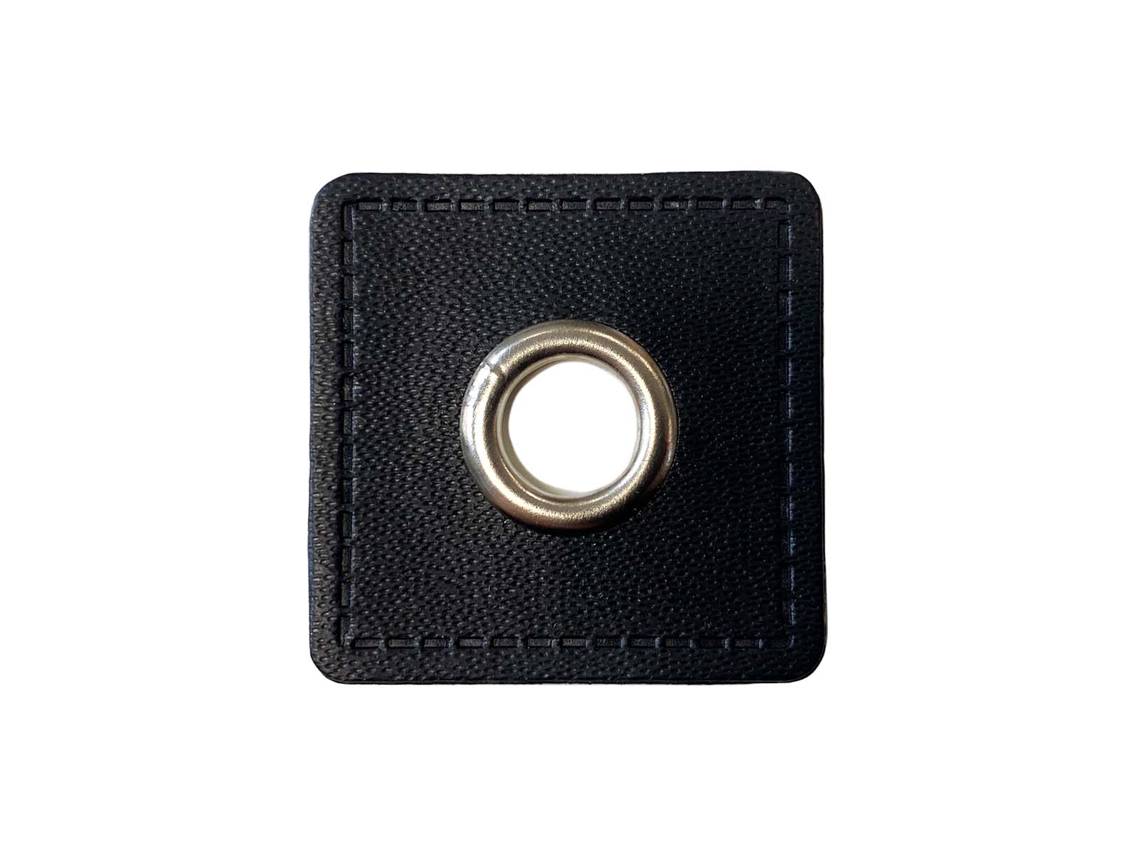Ösen-Patch in schwarz - 8 mm Öse Ösen-Patch in schwarz - 8 mm Öse