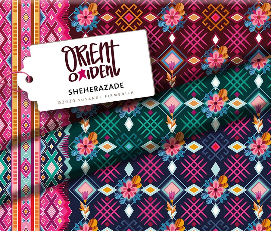 Bio Tencel Webware Sheherazade von Hamburger Liebe und Albstoffe (Orient Oxident) Bio Tencel Webware Sheherazade von Hamburger Liebe und Albstoffe (Orient Oxident)