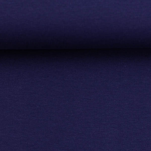 Angerauter French Terry in blau | Swafing