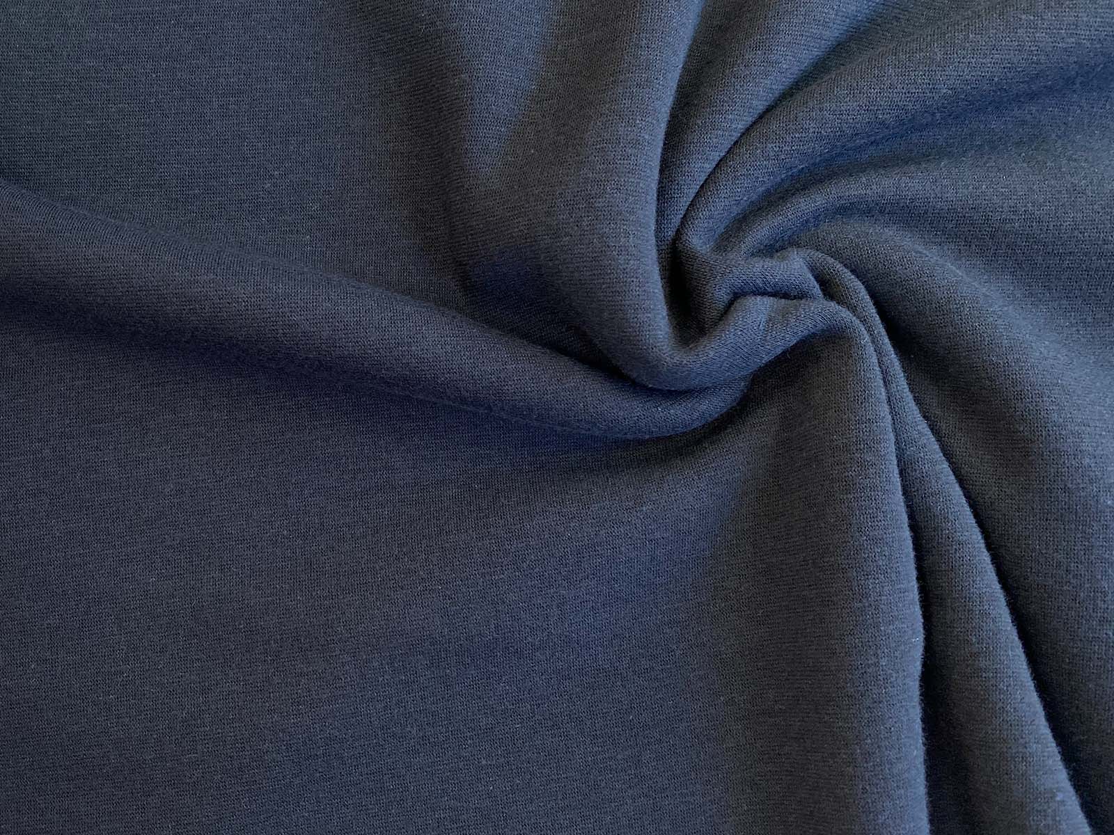 Alpenfleece - dunkelblau uni