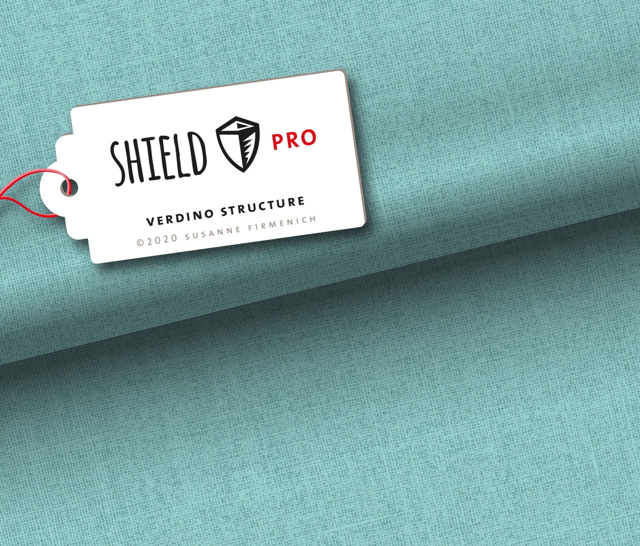 Jersey Shield Pro - Uni Structure in verdino von Hamburger | Liebe & Albstoffe  Jersey Shield Pro - Uni Structure in verdino von Hamburger | Liebe & Albstoffe