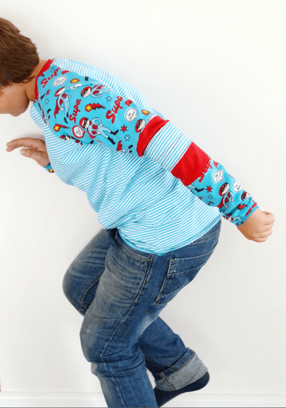 KI-BA-DOO Henric RaglanShirt Jungen Papierschnittmuster KI-BA-DOO Henric RaglanShirt Jungen Papierschnittmuster