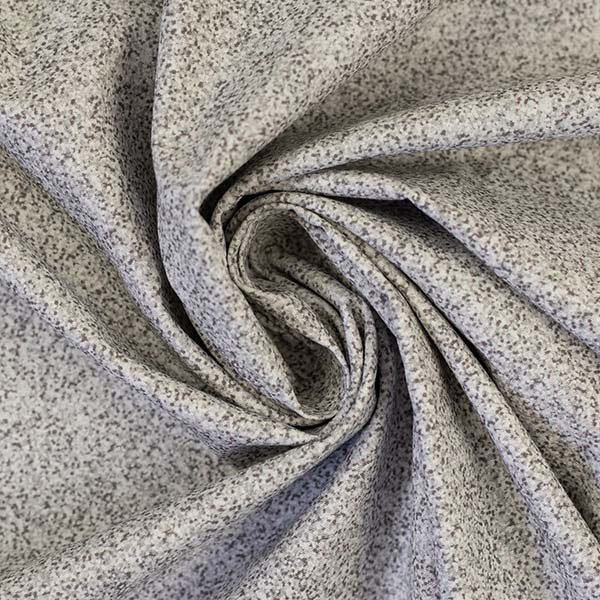 Glitter Webware Baumwolle in hellgrau - Swafing