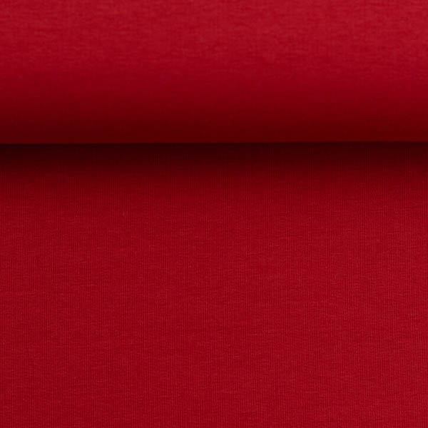 Angerauter French Terry in burgundy | Swafing