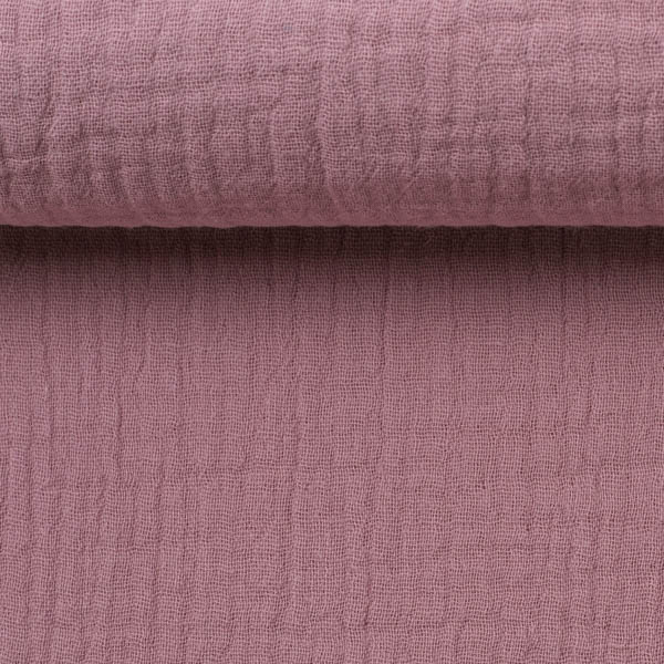Musselin Double Gauze - Jenke in altrosa | SWAFING Musselin Double Gauze - Jenke in altrosa | SWAFING