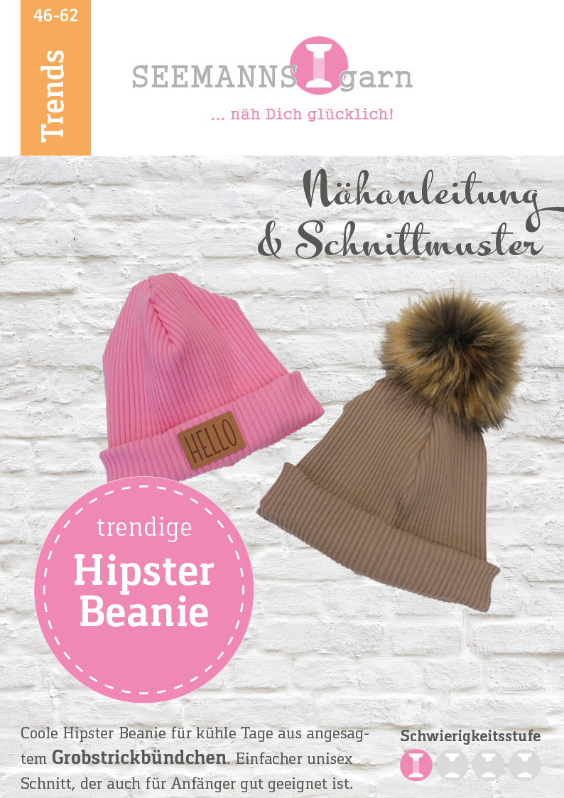 eBook Hipster Beanie Mütze - SEEMANNSgarn eBook Hipster Beanie Mütze - SEEMANNSgarn