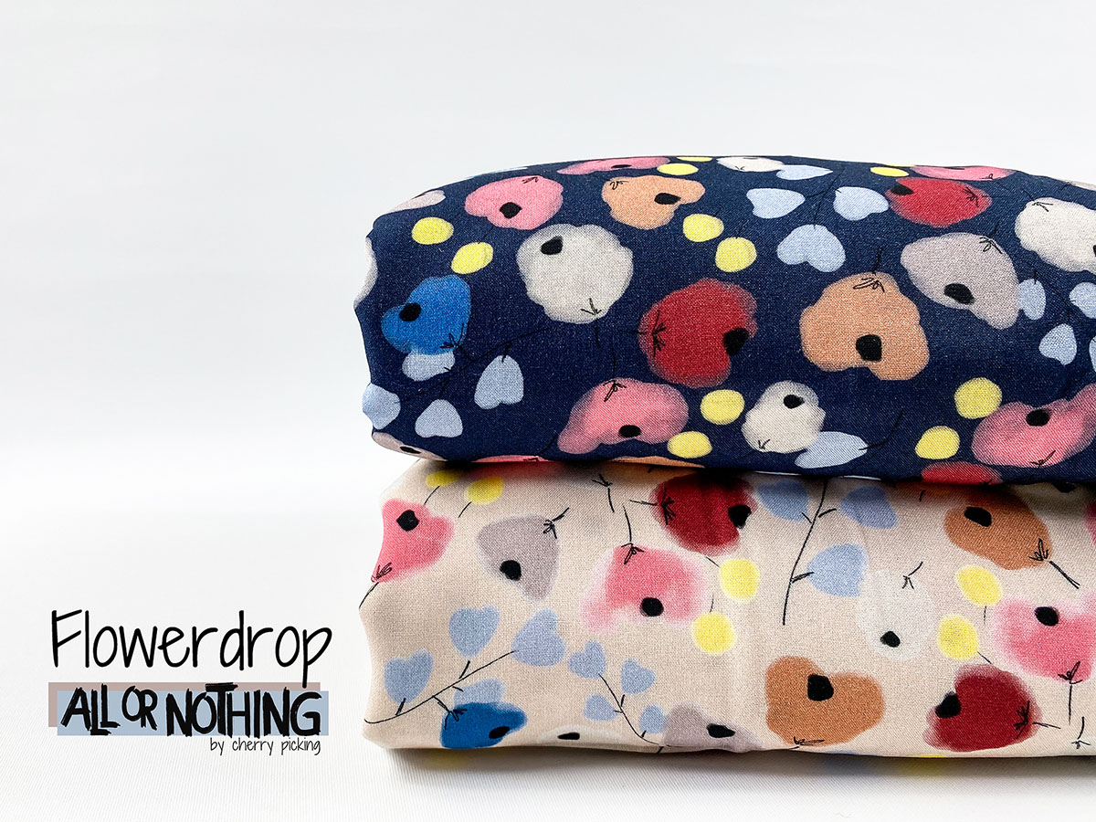 Viskose Webware Flowerdrop by Cherry picking Swafing Viskose Webware Flowerdrop by Cherry picking Swafing