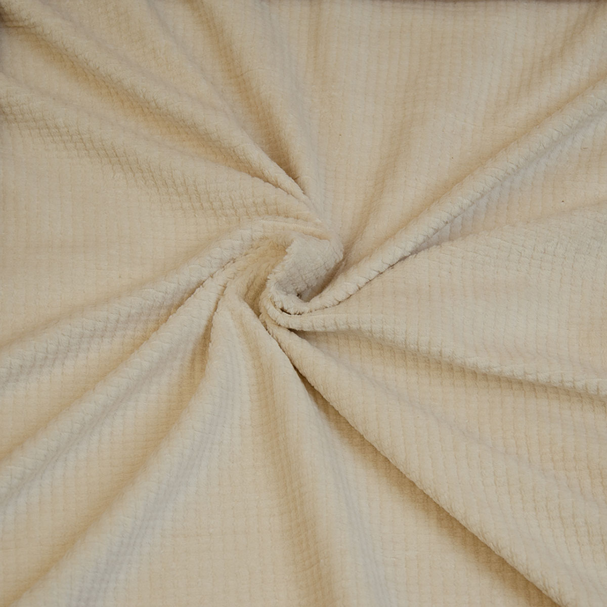 Waffeljersey mit Samt-Touch - Trapani in beige - Hilco Waffeljersey mit Samt-Touch - Trapani in beige - Hilco